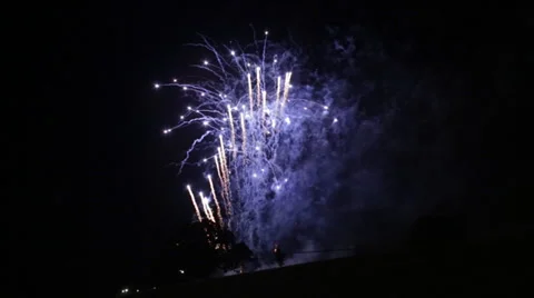 Fireworks - 49 seconds Stock Footage 34349393