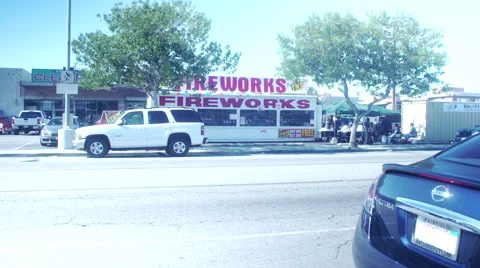 Fireworks 4k Time-laps 스톡 동영상 66690063