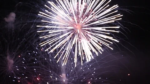 Fireworks at 4th of July 스톡 동영상 95187971