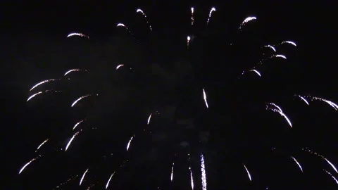 Fireworks on the 4th of july Stock Footage 156722004