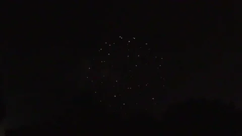 Fireworks on the 4th of july Stock Footage 156722020