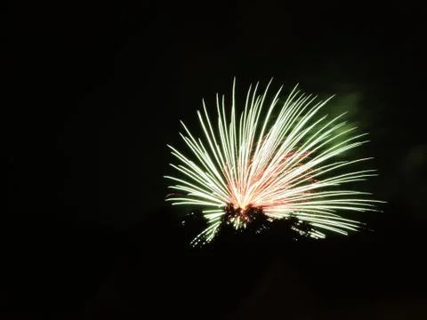 FIreworks from the 4th Stock Photos