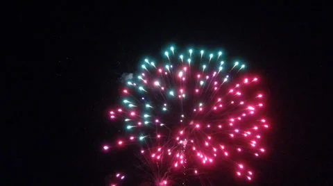 Fireworks 5  Video stock 38719366
