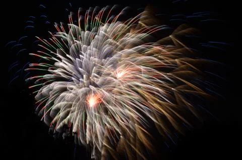 Fireworks 50 Stock Illustration