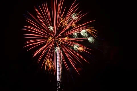 Fireworks 56 Stock Illustration