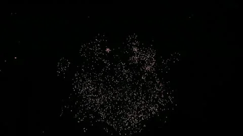 Fireworks 6 Stock Footage 10586320
