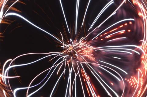 Fireworks 6 Stock Illustration