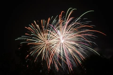 Fireworks 60 Stock Illustration