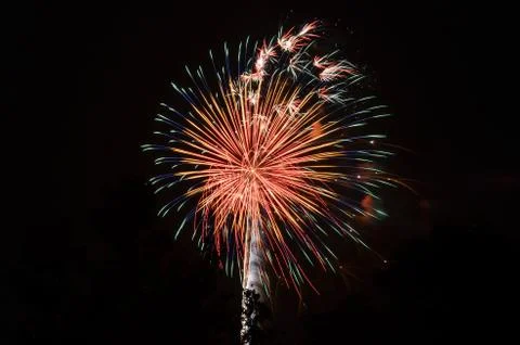 Fireworks 62 Stock Illustration