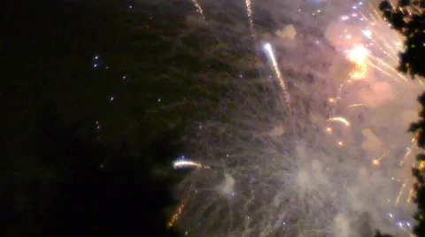 Fireworks 7. Stock Footage 7744026