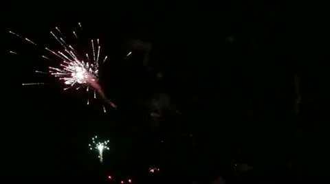 Fireworks 7 Stock Footage 20442654