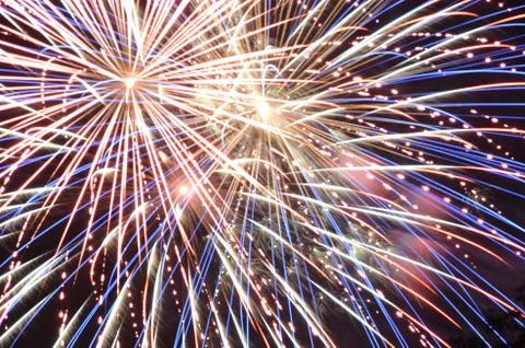 Fireworks 8 Stock Illustration