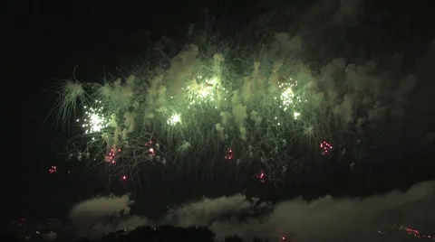 Fireworks 9 Video stock 7310403