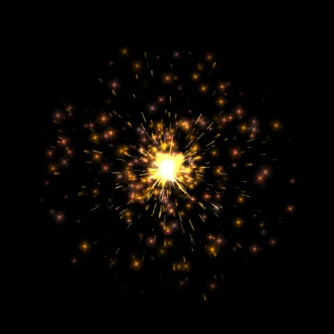 Fireworks 9 Stock Footage 95619280