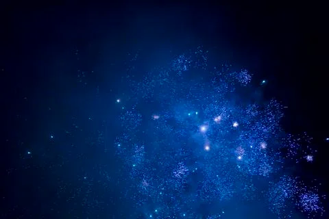 Fireworks abstract background Stock Illustration