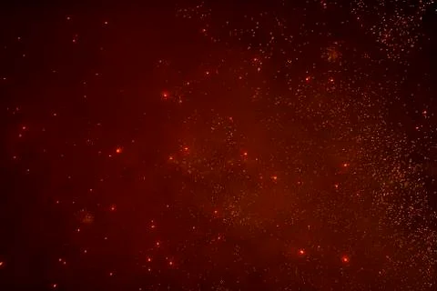 Fireworks abstract background Stock Illustration