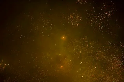 Fireworks abstract background Stock Illustration