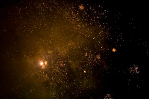 Fireworks abstract background Stock Photos
