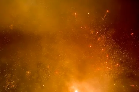 Fireworks abstract background Stock Photos