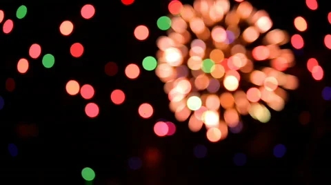 Fireworks abstract light pattern explosion sparkle celebration 動画素材 531769