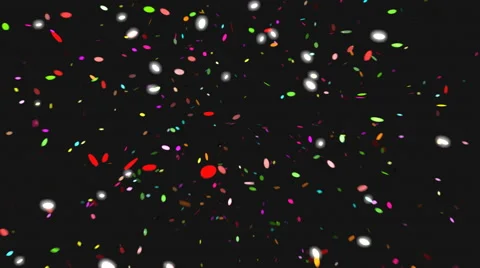 Fireworks with alpha mask Stock Footage 40706137