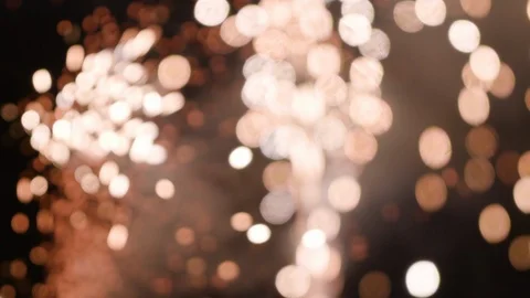 Fireworks in and out of Focus Video stock 99106852