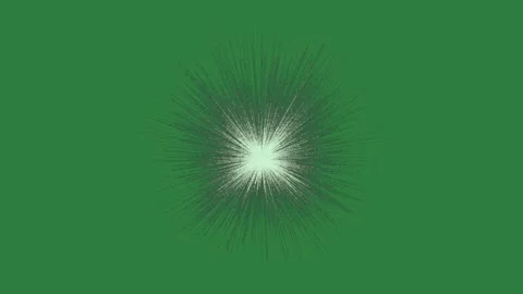 Fireworks Animated With Burst On Chroma Key For Compositing Stock Footage 338016767