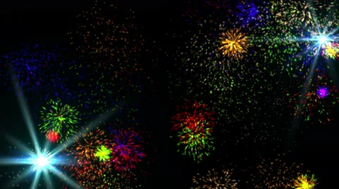 fireworks animation flash