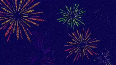 Fireworks animations Stock Footage 311150506
