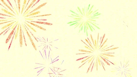 Fireworks animations Stock Footage 311150507