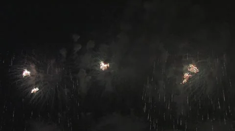 Fireworks B Video stock 7727569