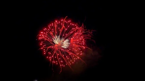 Fireworks Background, New Year Firework Holiday Celebration Party Event Fire Vidéo 87924279