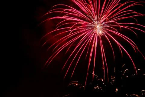Fireworks background Stock Photos