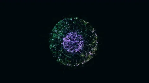 Fireworks on black background. abstract design Stock Footage 141958967