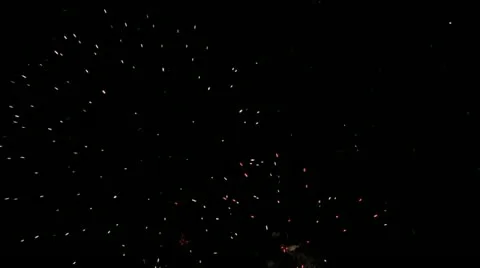 Fireworks black hole reverse action P HD 1221 스톡 동영상 11316630