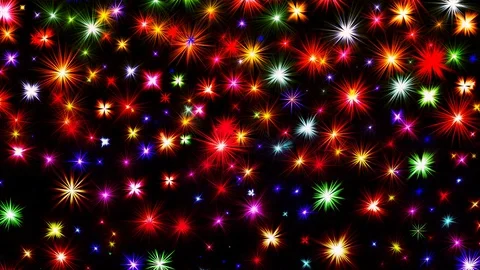 Fireworks Bokeh Background Light Reflections Stock Footage 90440660