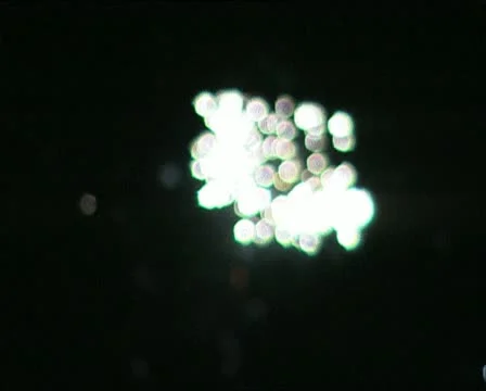 FIREWORKS bokeh effect Video stock 20023927