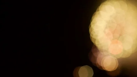 Fireworks bokeh &amp; Leak light effect. layers overlay. colorful background Stock Footage 75696967