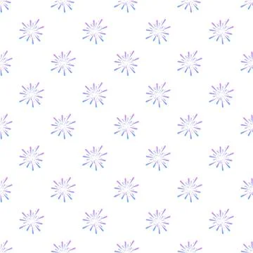 Fireworks burst pattern creating festive celebration background Stock Illustration