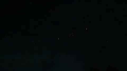 Fireworks bursting Stock-Footage 328525682