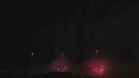 Fireworks C Stock Footage 7727749
