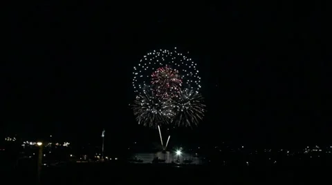 Fireworks - Canada Day 2011 Vídeo Stock 11315657