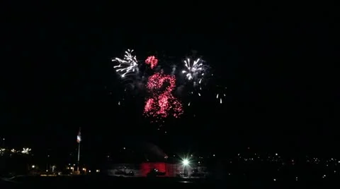 Fireworks - Canada Day 2011 Vídeo Stock 11331036