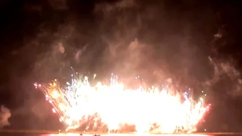 Fireworks celebration Stock Footage 242801285