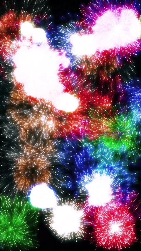 Fireworks Celebration FX Elements Stock Footage 282811107