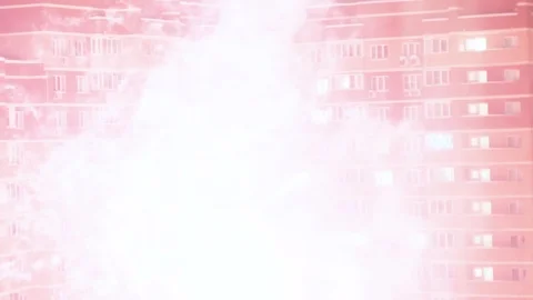 Fireworks with city building in background Stock Footage 102157426