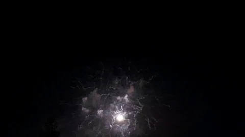 Fireworks colorful (phase one). Video stock 77218585