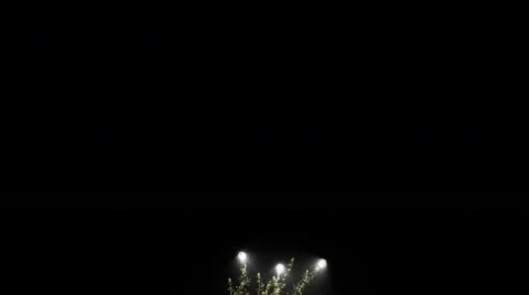 Fireworks Countdown 2010 Flythrough  Stock Footage 586948
