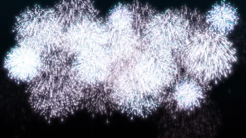Fireworks on a dark background. Animated backgrounds for fireworks. Stock Footage 320910468