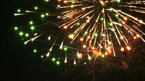 FIREWORKS DISPLAY -1 Video stock 122277280